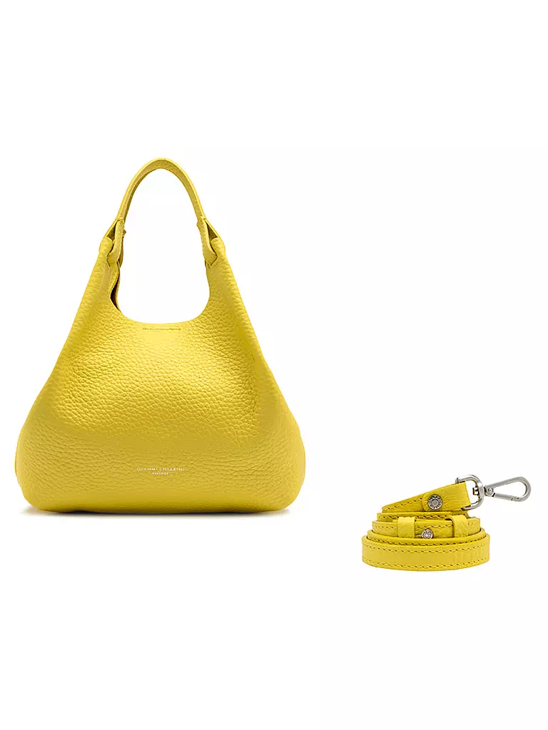 GIANNI CHIARINI | Ledertasche - Hobo Bag DUA  | gelb