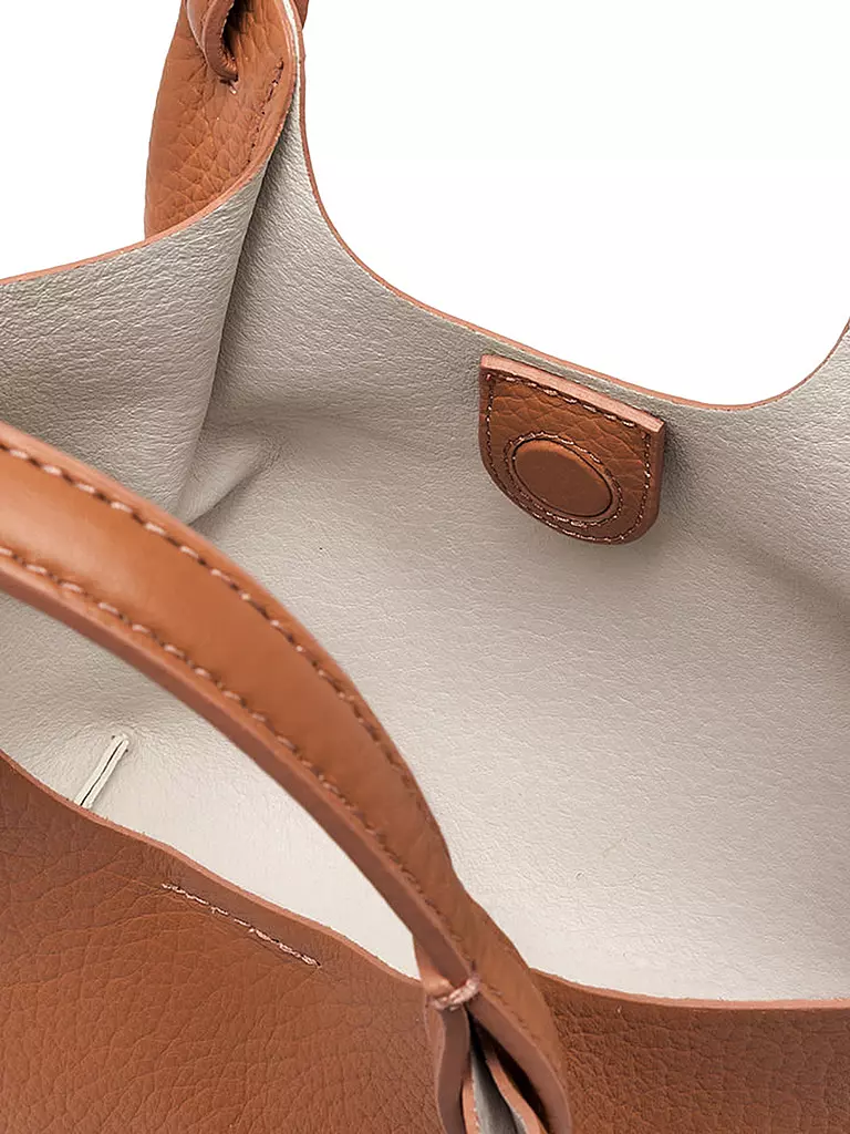 GIANNI CHIARINI | Ledertasche - Hobo Bag DUA  | camel