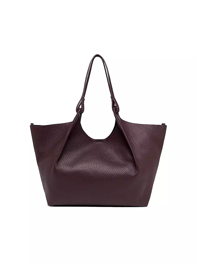 GIANNI CHIARINI | Ledertasche - Hobo Bag DUA | dunkelrot