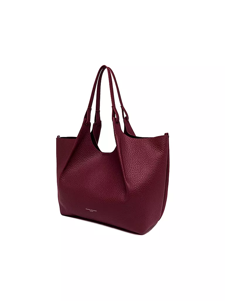 GIANNI CHIARINI | Ledertasche - Hobo Bag DUA | beere