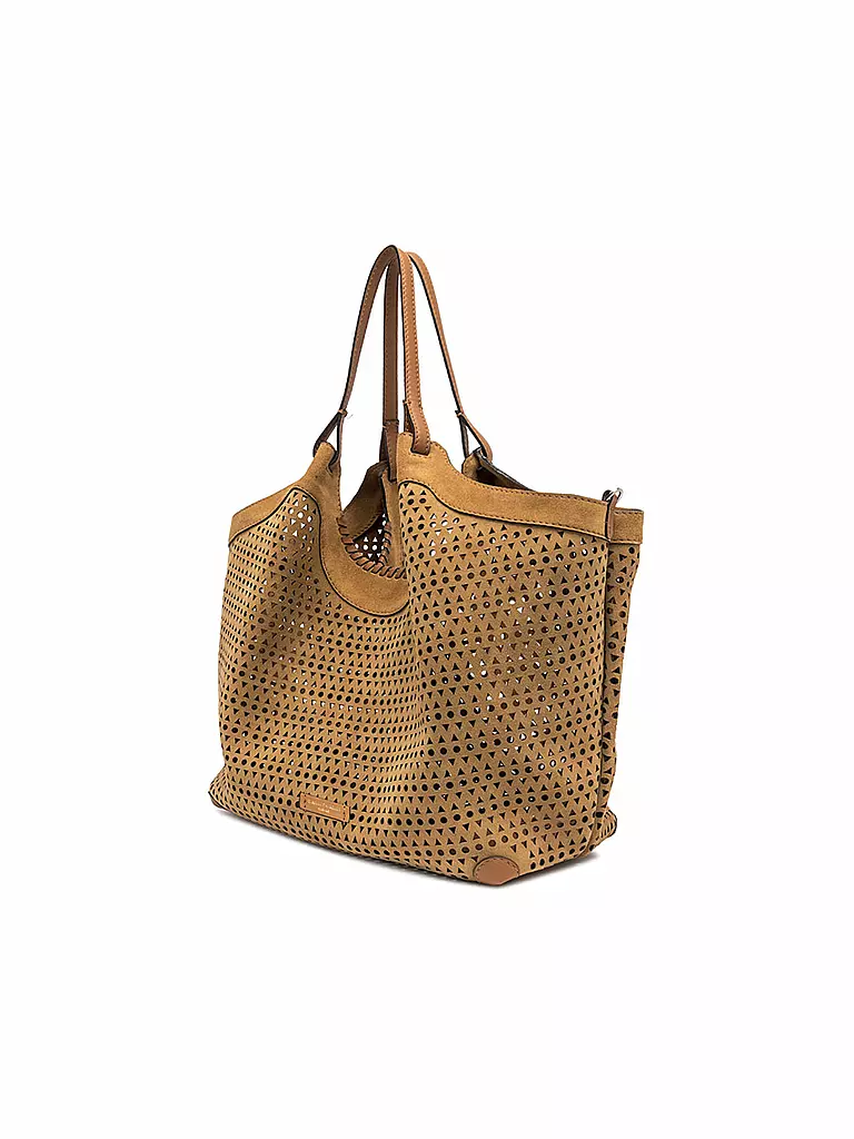 GIANNI CHIARINI | Ledertasche - Hobo Bag DUA | hellbraun