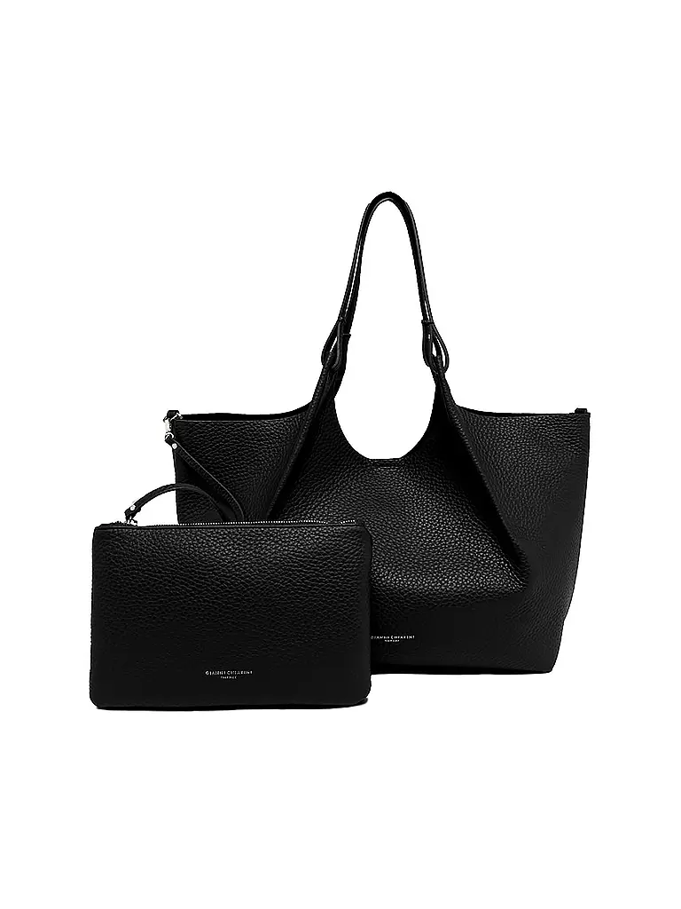 GIANNI CHIARINI | Ledertasche - Hobo Bag DUA | dunkelrot