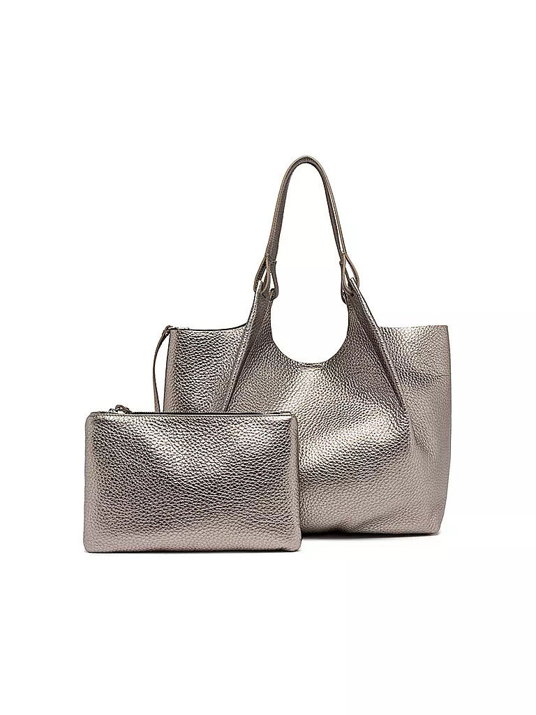 GIANNI CHIARINI | Ledertasche - Hobo Bag DUA | dunkelrot