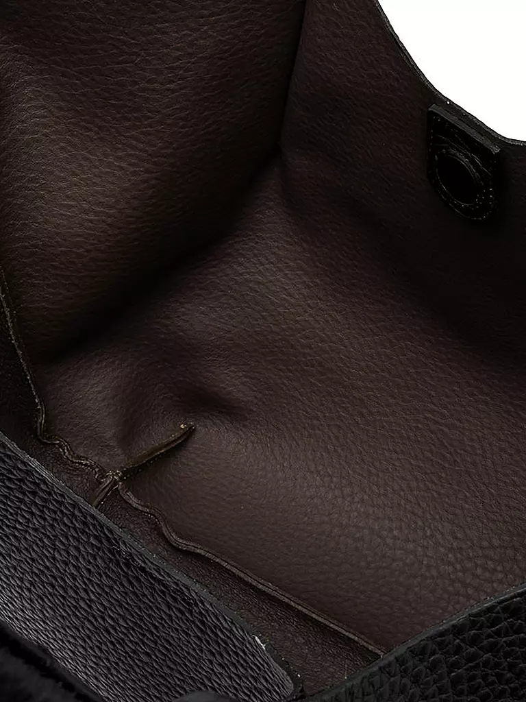 GIANNI CHIARINI | Ledertasche - Hobo Bag DUA | schwarz