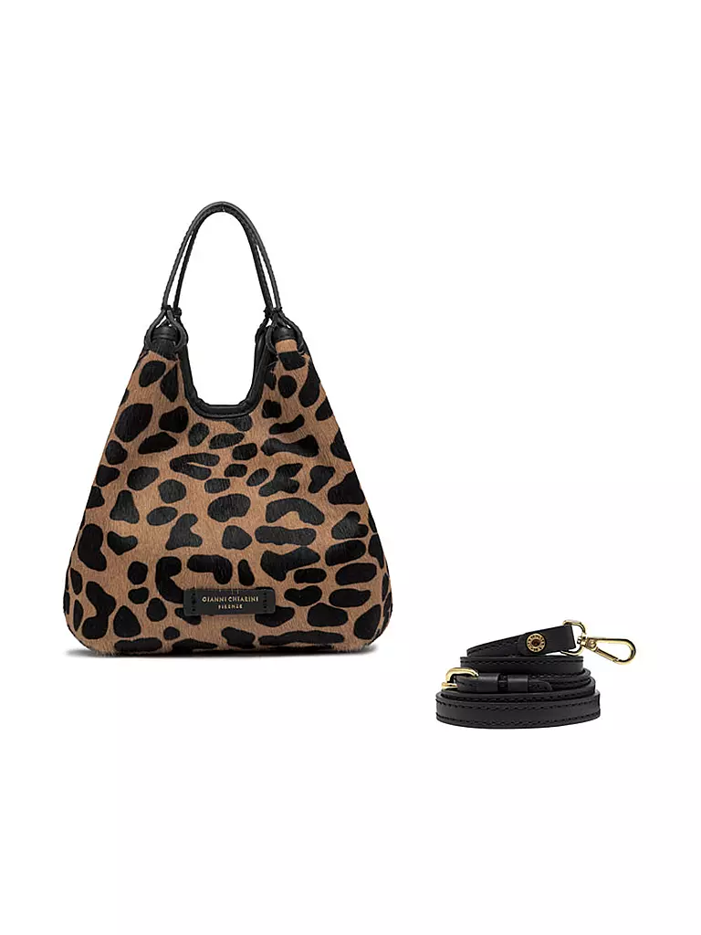 GIANNI CHIARINI | Ledertasche - Hobo DUA LEO | schwarz