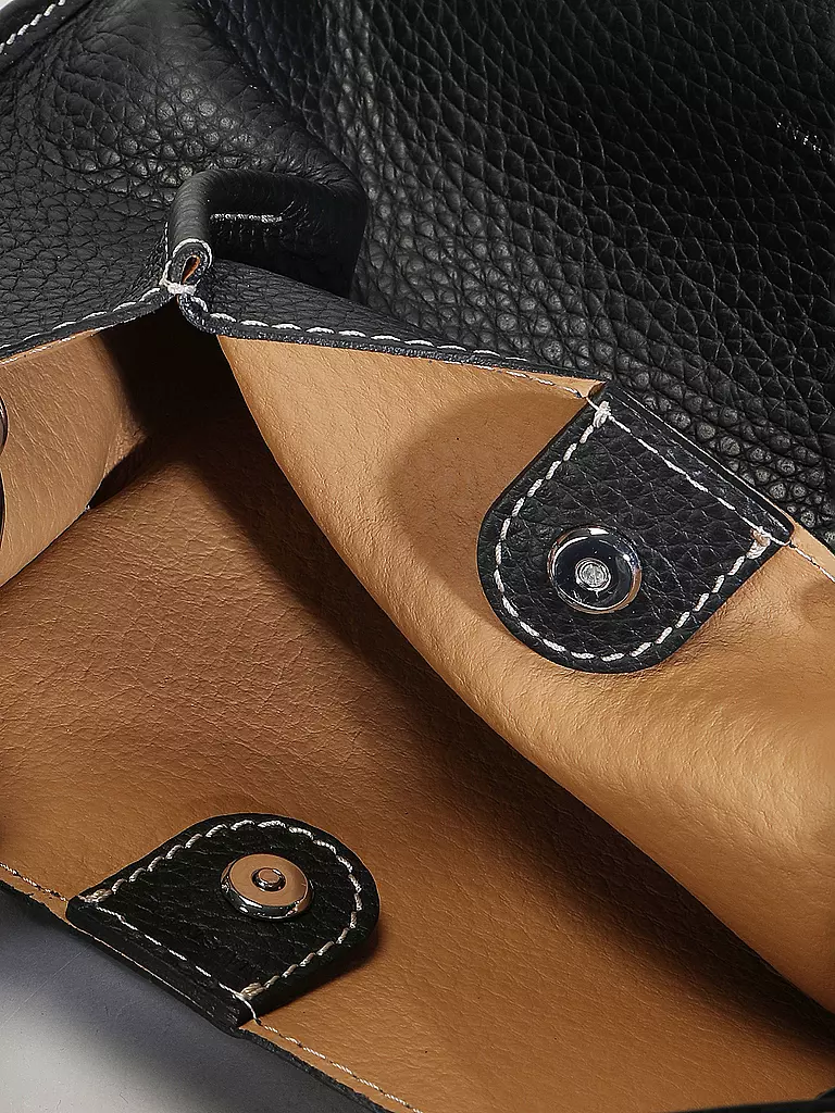 GIANNI CHIARINI | Ledertasche - Umhängetasche DORY  | schwarz