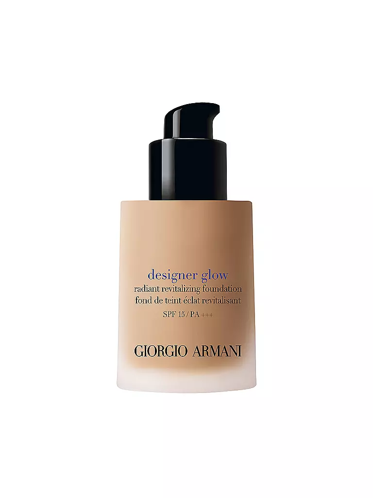 GIORGIO ARMANI COSMETICS |  Designer Glow Foundation 30ml LSF 20 (5) | hellbraun