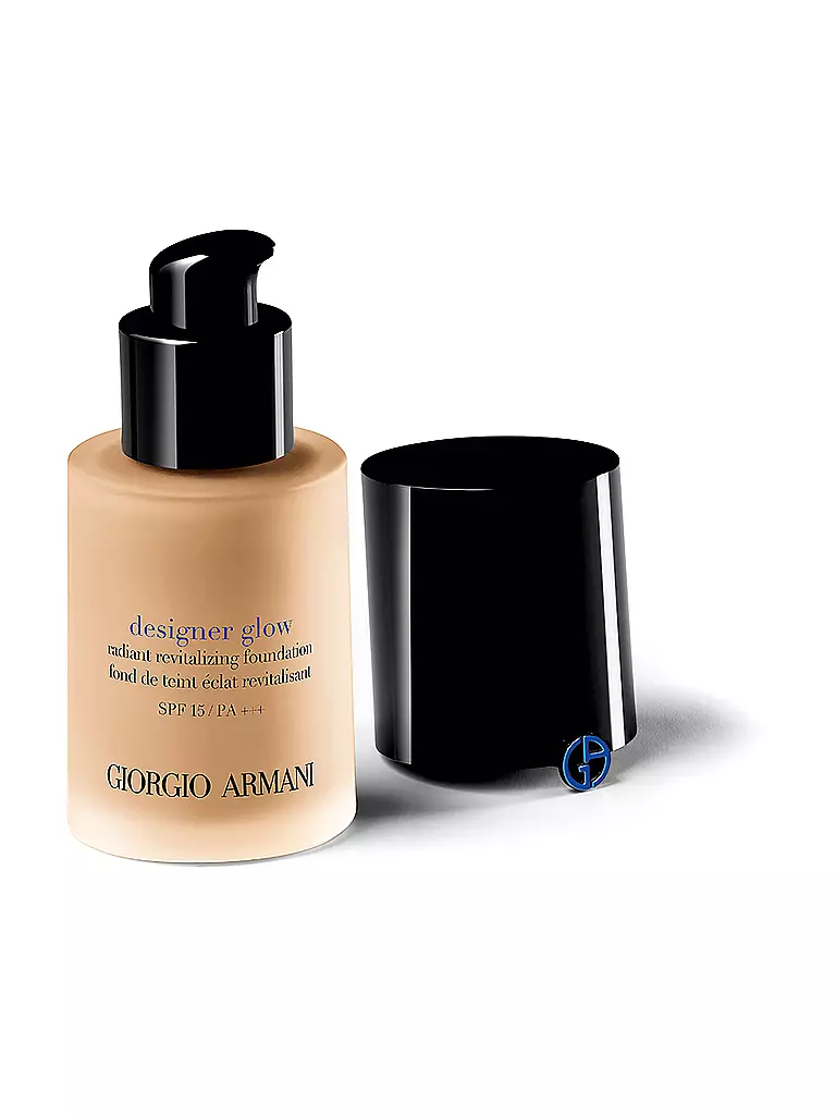 GIORGIO ARMANI COSMETICS |  Designer Glow Foundation 30ml LSF 20 (7) | braun