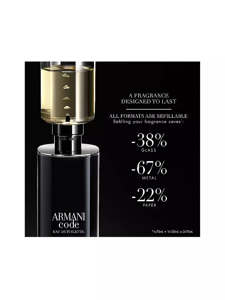 GIORGIO ARMANI | Code Eau de Toilette 125ml Nachfüllbar | keine Farbe