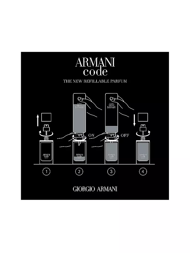 GIORGIO ARMANI | Code Parfum 150 ml Nachfüllflakon | keine Farbe