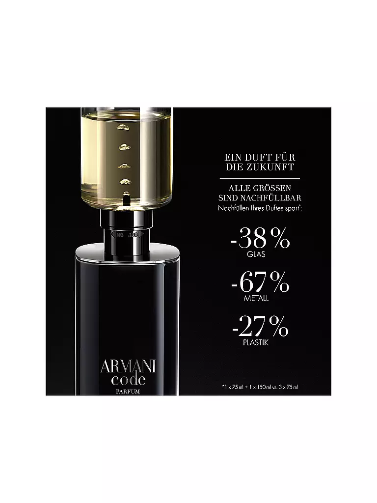 GIORGIO ARMANI | Code Parfum 50 ml Nachfüllbar | keine Farbe