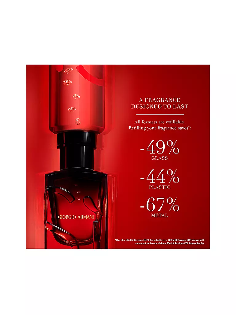 GIORGIO ARMANI | Sì Passione Eau de Parfum Intense 100ml Nachfüllflakon | keine Farbe