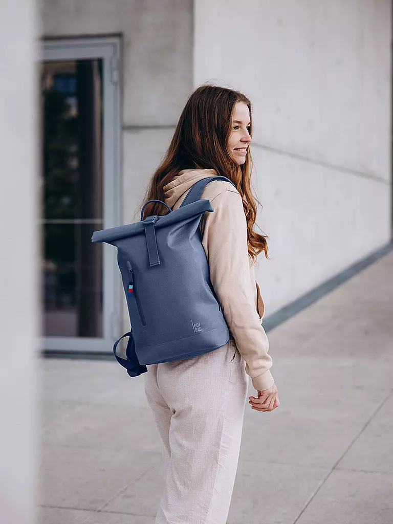 GOT BAG | Rucksack ROLLTOP Small  | blau