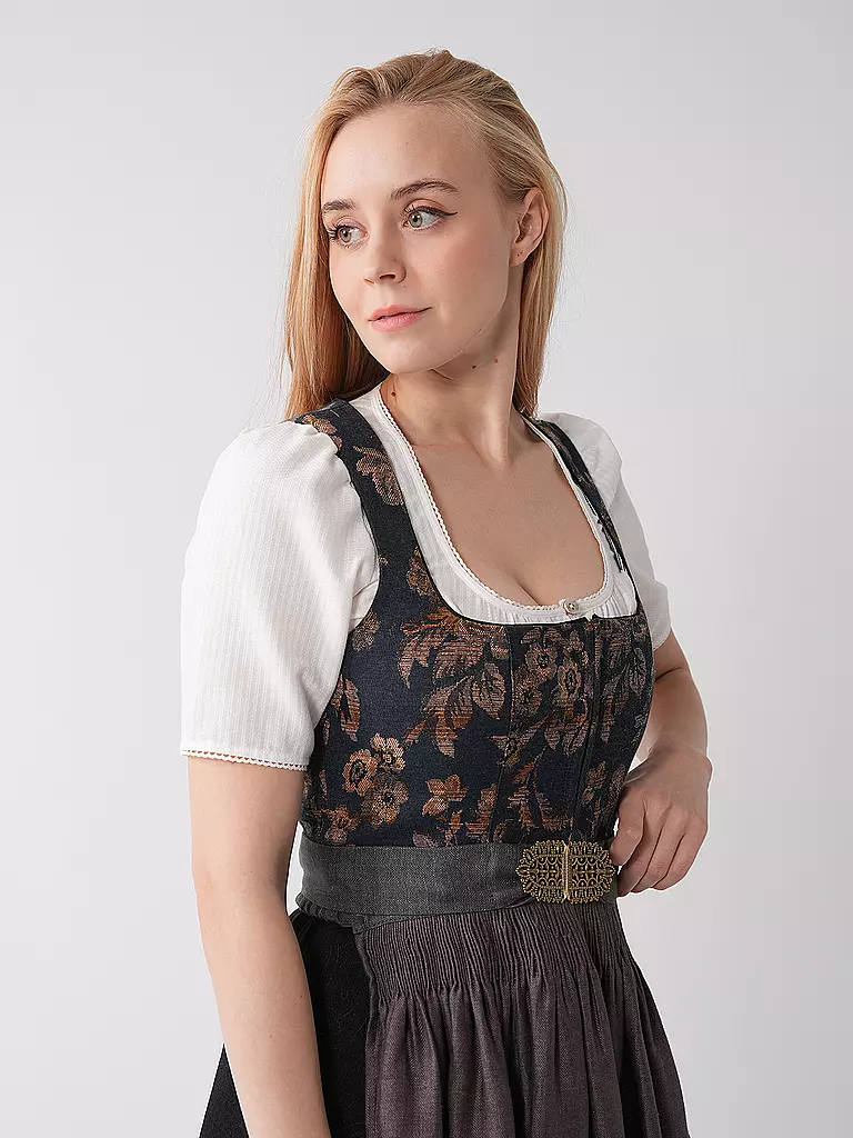 GOTTSEIDANK | Dirndl LISSI | dunkelblau