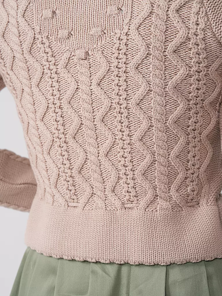 GOTTSEIDANK | Trachten Strickjacke LENE | grün