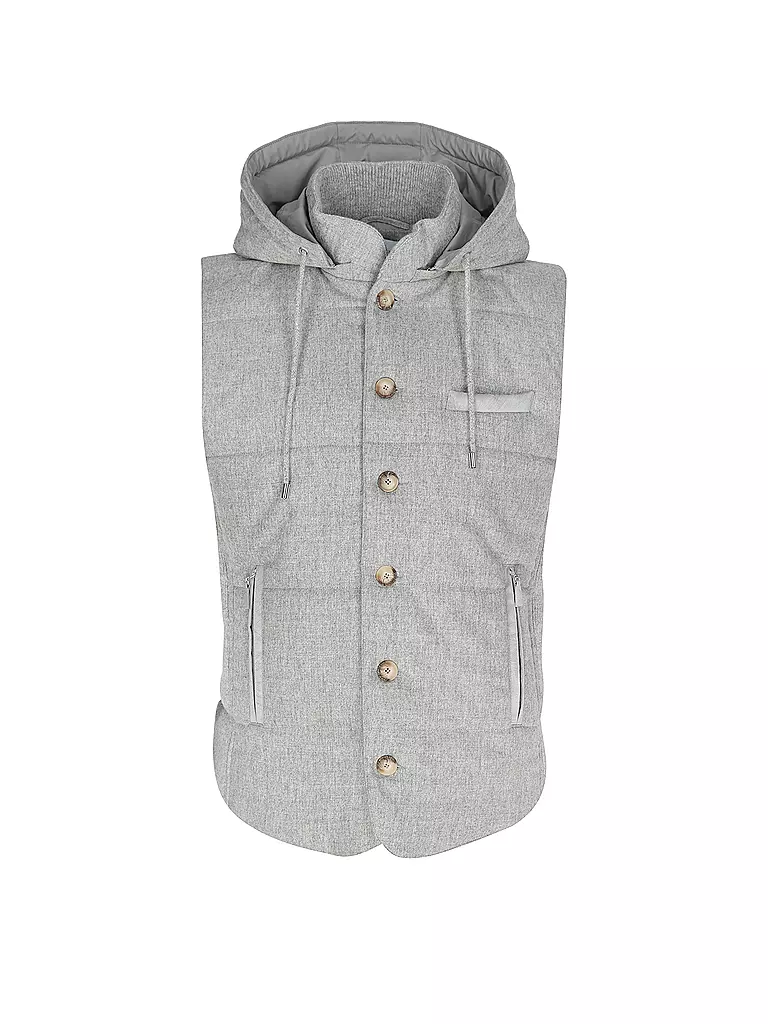 GRAN SASSO | Gilet | hellgrau