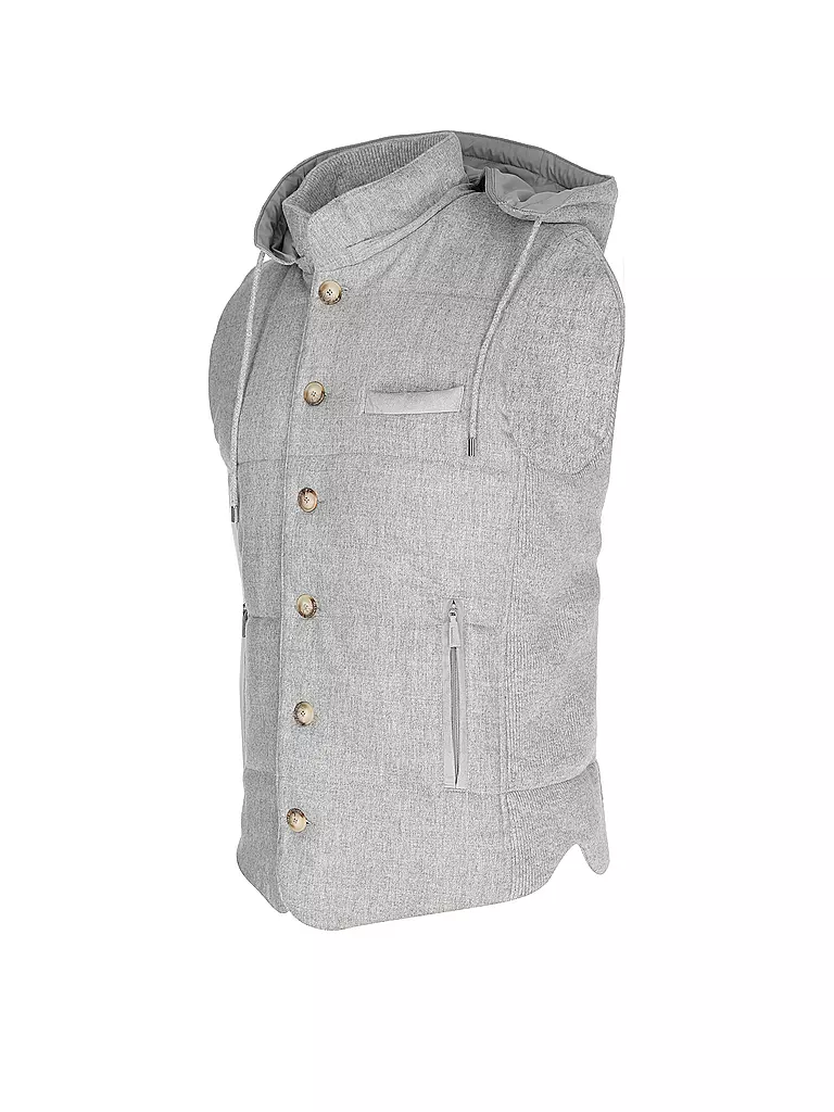 GRAN SASSO | Gilet | hellgrau