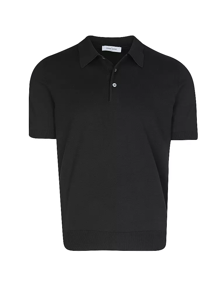 GRAN SASSO | Poloshirt  | schwarz