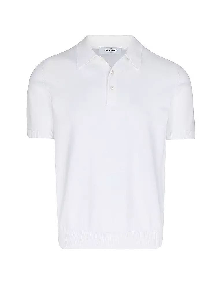 GRAN SASSO | Poloshirt  | weiss