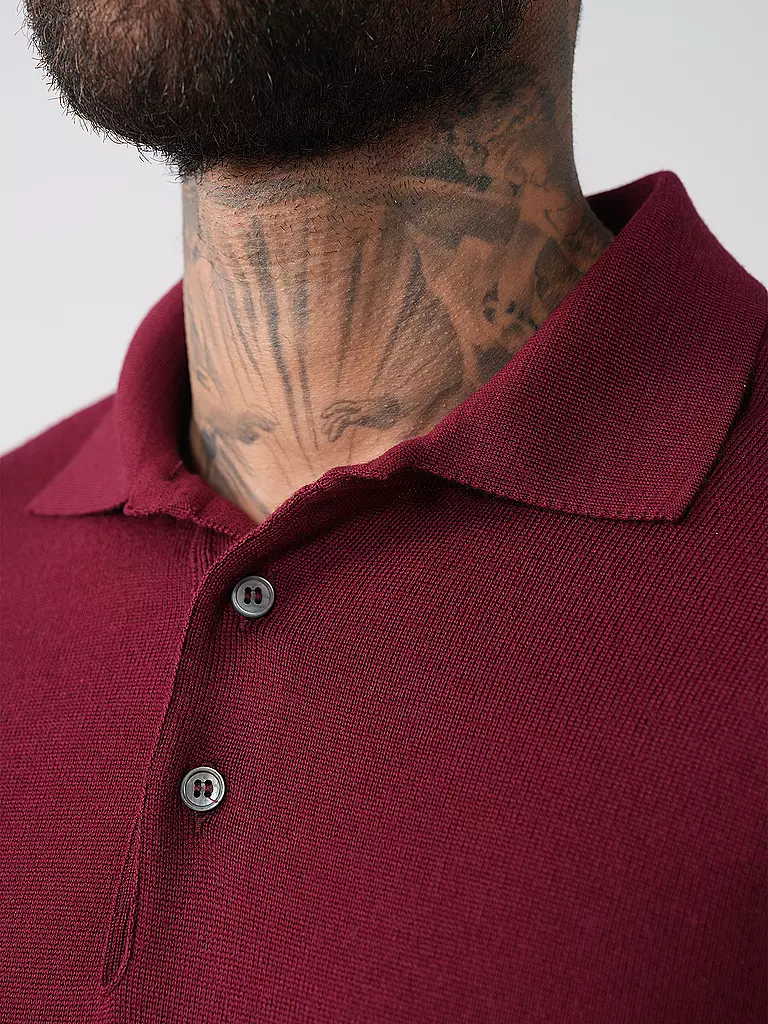 GRAN SASSO | Poloshirt  | rot