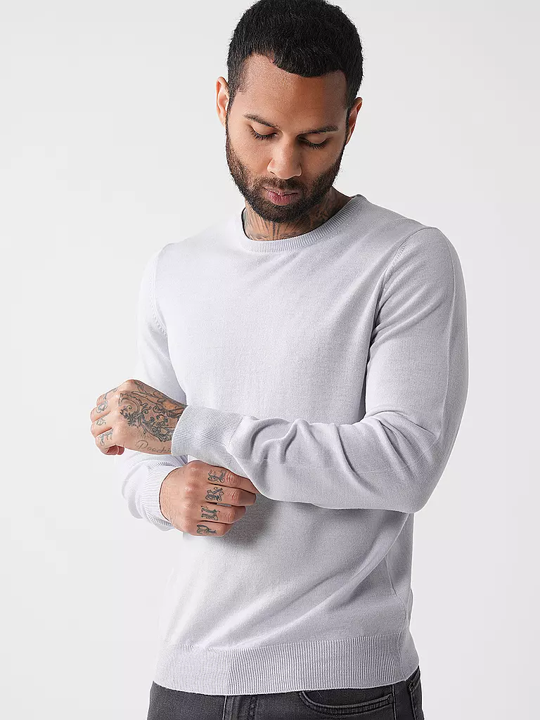 GRAN SASSO | Pullover | hellgrau