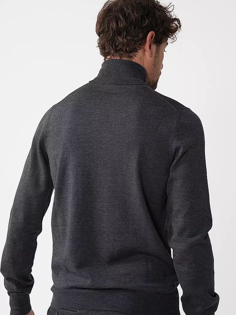 GRAN SASSO | Rollkragenpullover | grau