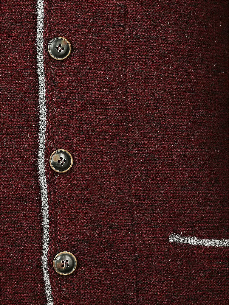 GRASEGGER | Trachten Strickjacke | rot