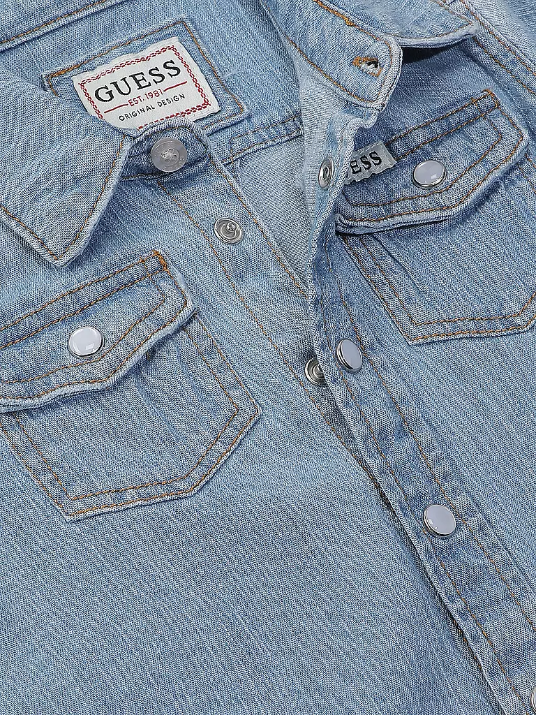 GUESS | Baby Jungen Jeanshemd | blau