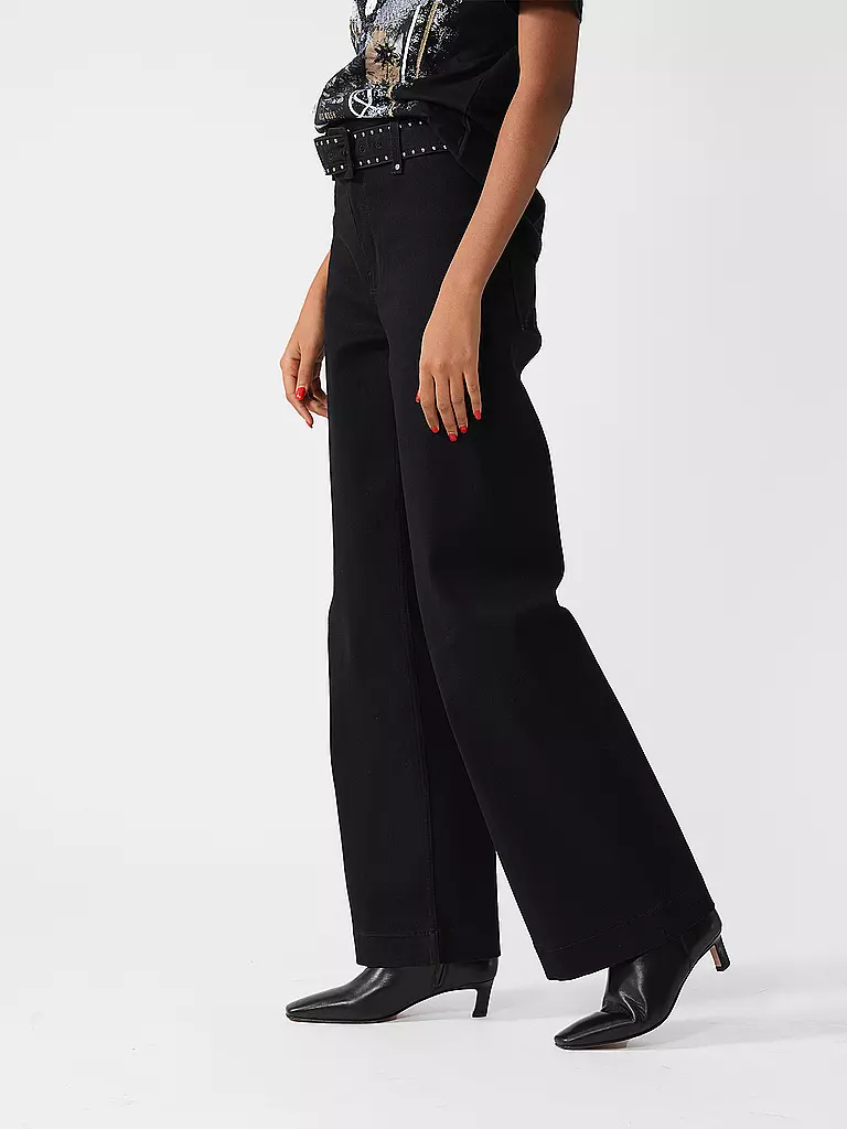 GUESS | Jeans Wide Leg DAKOTA  | schwarz