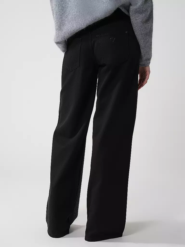 GUESS | Jeans Wide Leg SEXY PALAZZO | schwarz