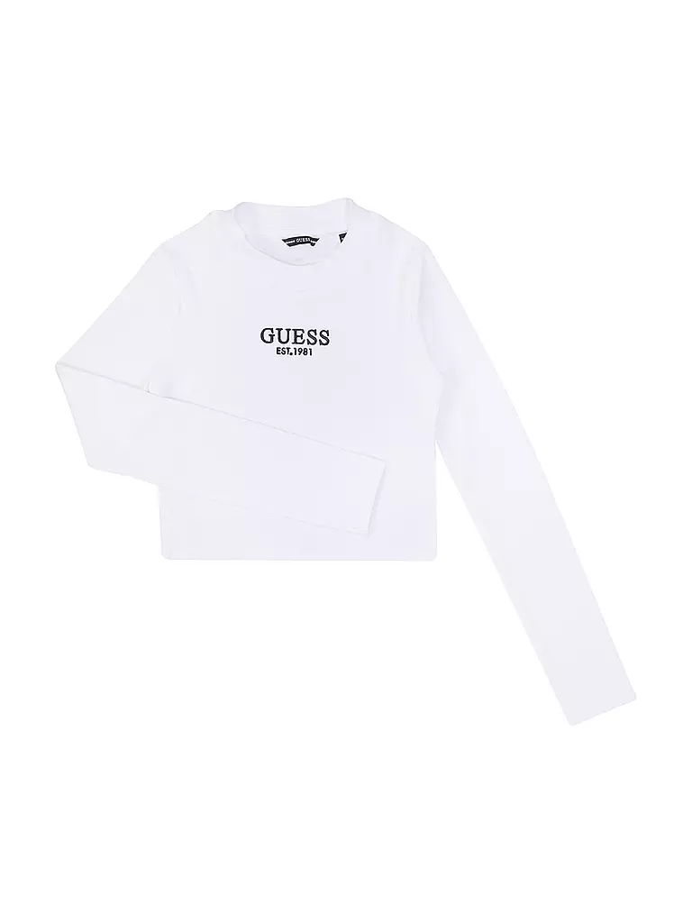 GUESS | Mädchen Langarmshirt | weiss