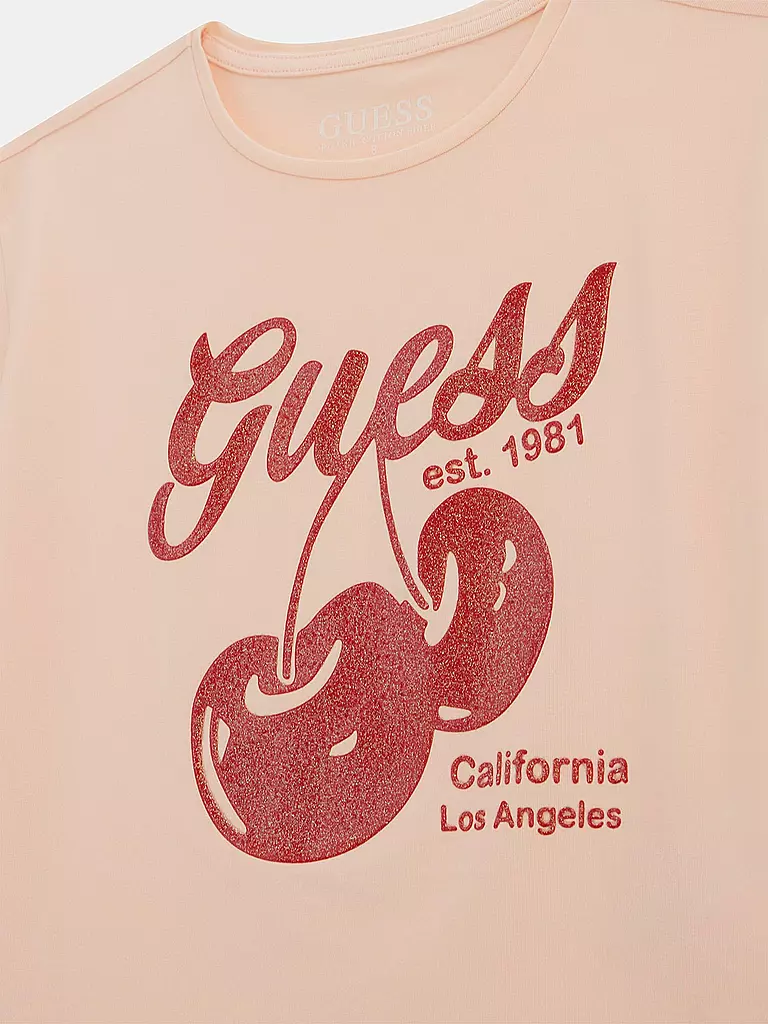 GUESS | Mädchen T-Shirt  | rosa