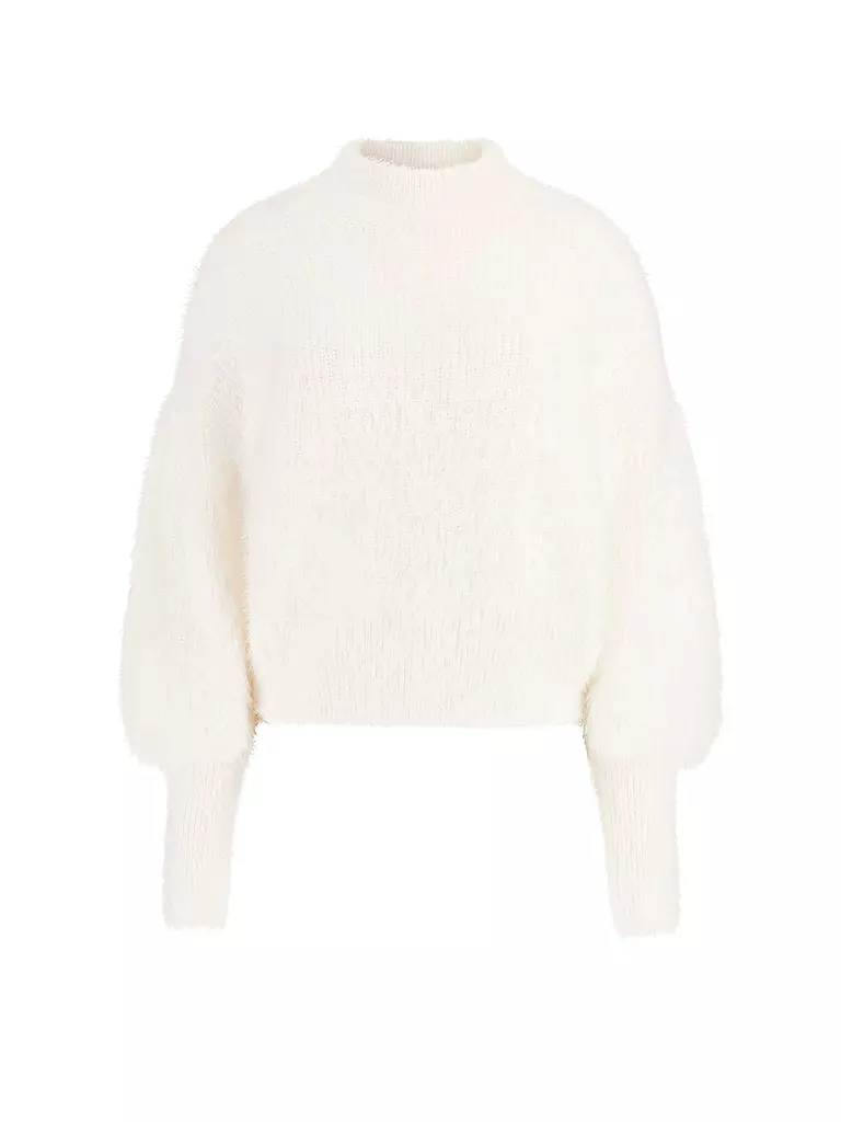 GUESS | Pullover in Felloptik KEYLA | creme