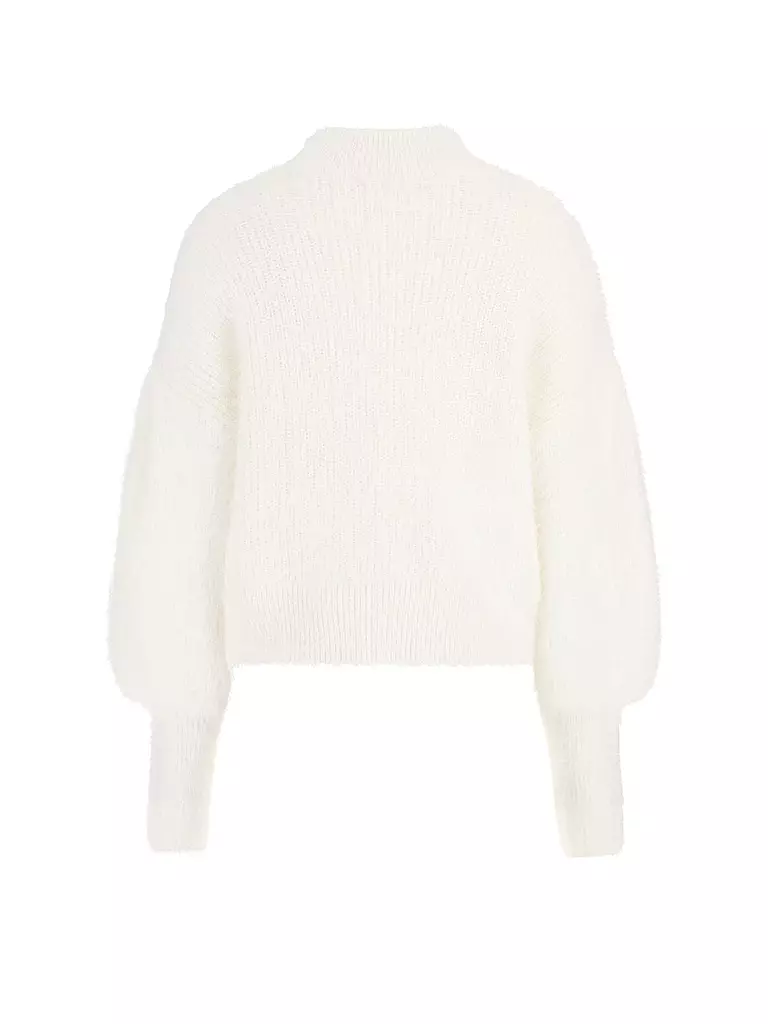 GUESS | Pullover in Felloptik | creme