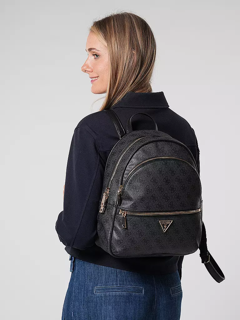 GUESS | Rucksack MANHATTEN Large | schwarz