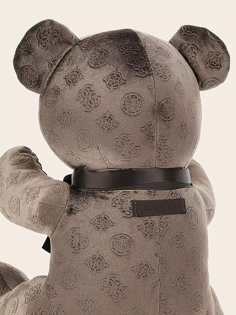 GUESS | Samt-Teddybär  | braun