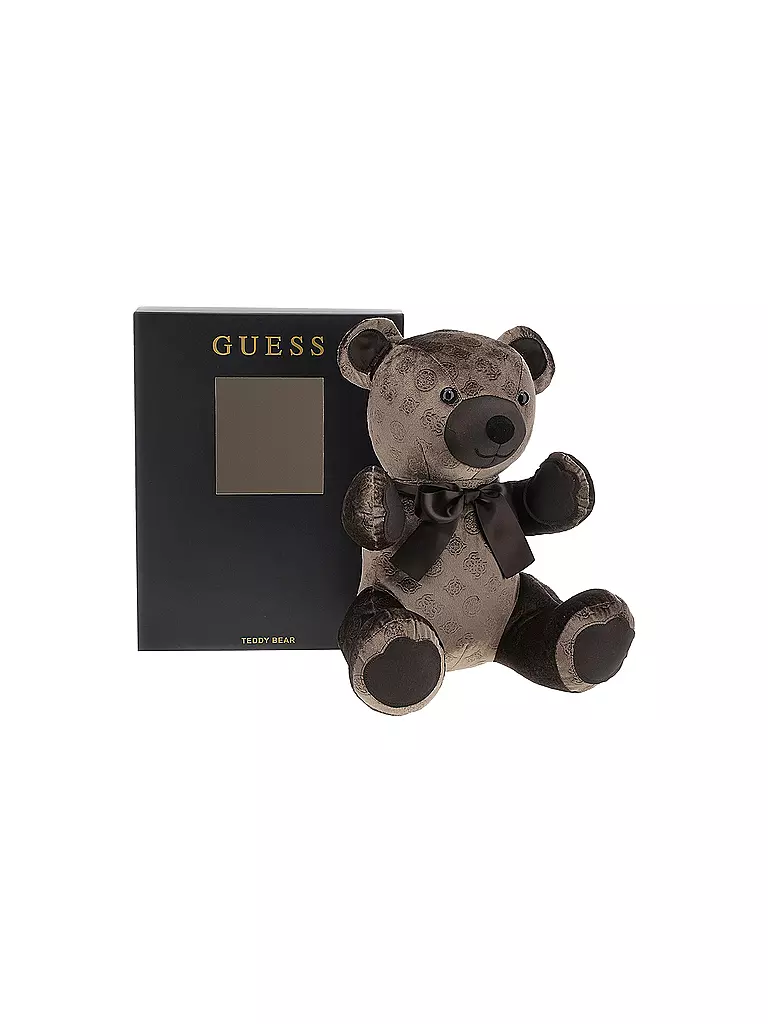 GUESS | Samt-Teddybär  | braun