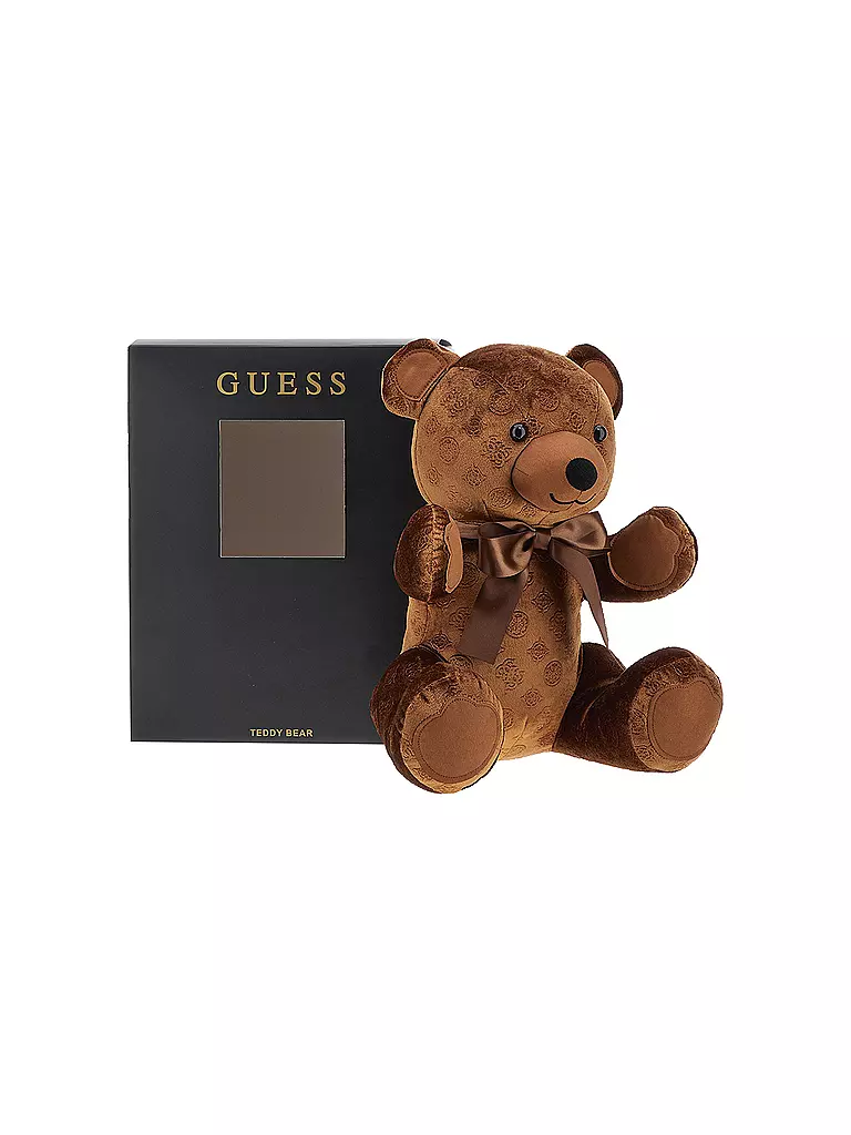 GUESS | Samt-Teddybär | braun