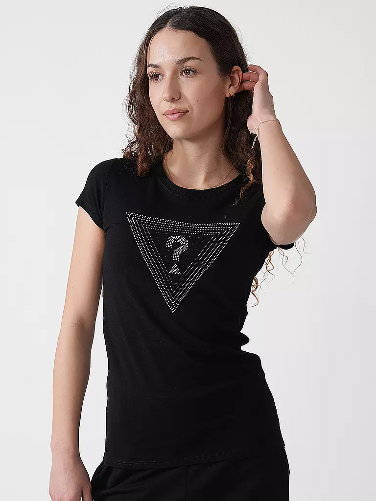 GUESS | T-Shirt  | schwarz