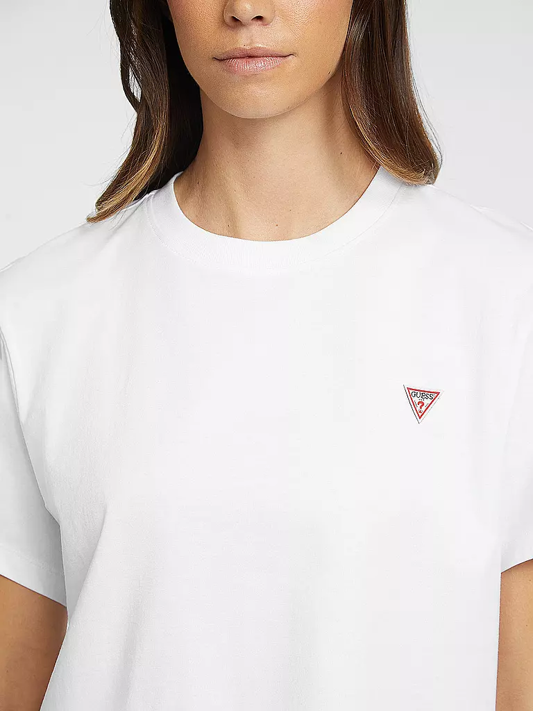 GUESS | T-Shirt  | weiss