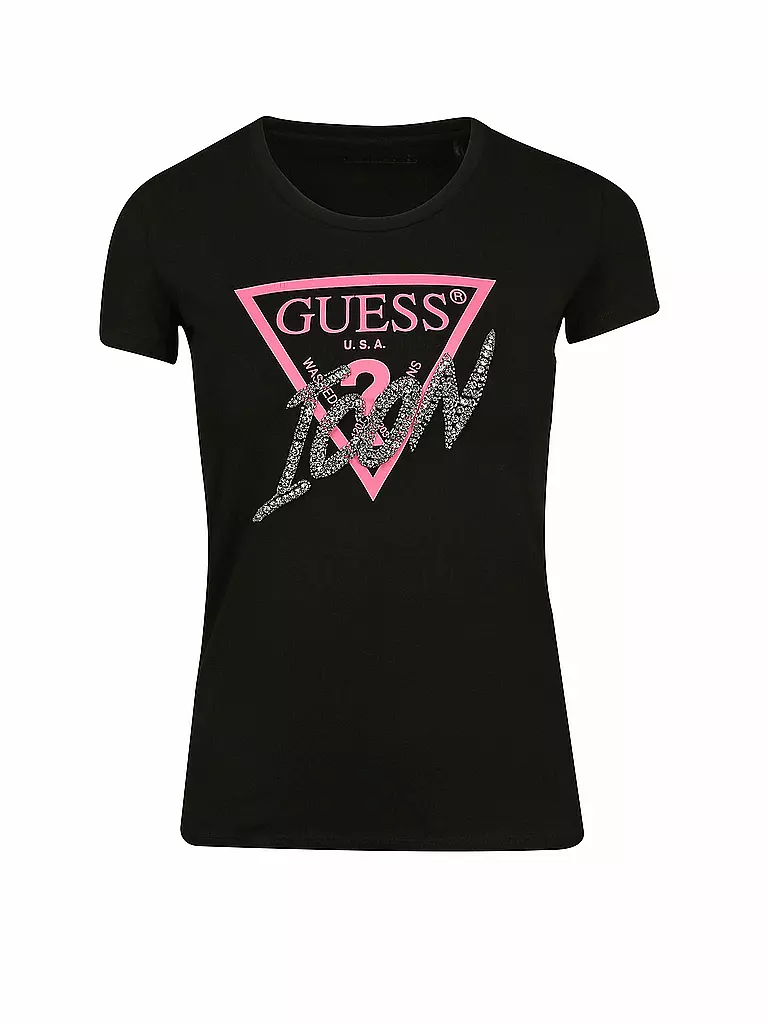 GUESS | T-Shirt | schwarz