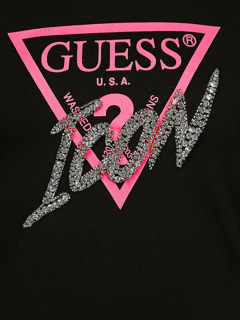 GUESS | T-Shirt | schwarz