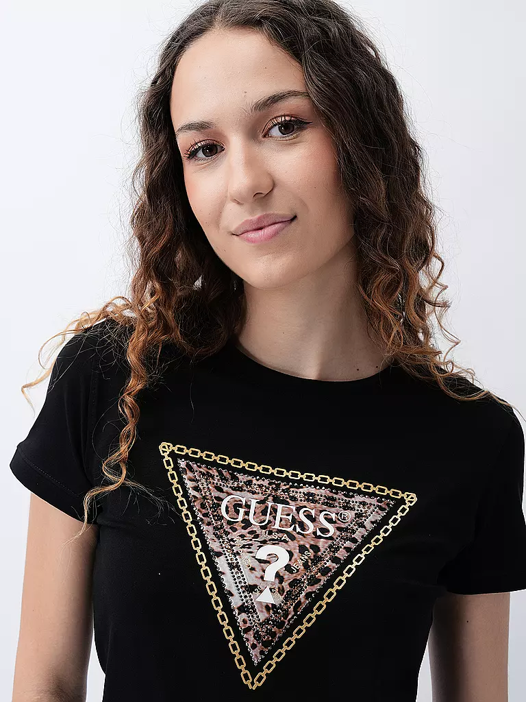 GUESS | T-Shirt | schwarz