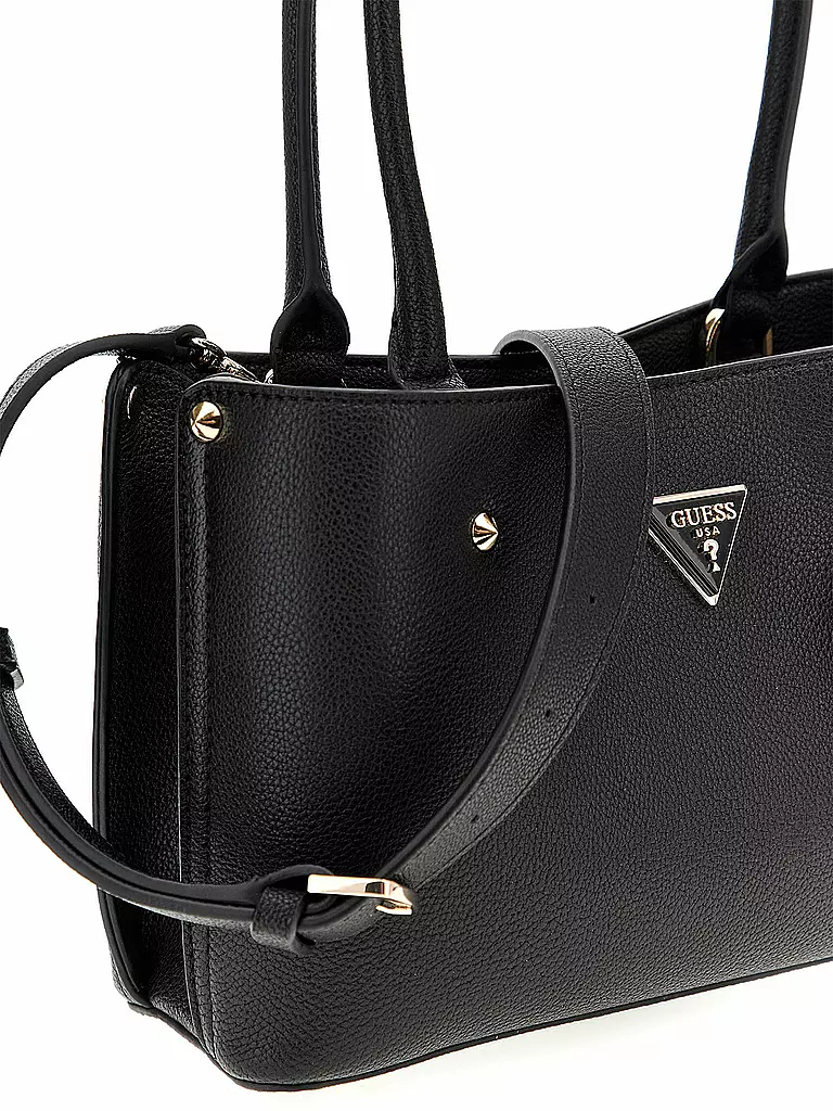 GUESS | Tasche - Schultertasche MERIDIAN | schwarz