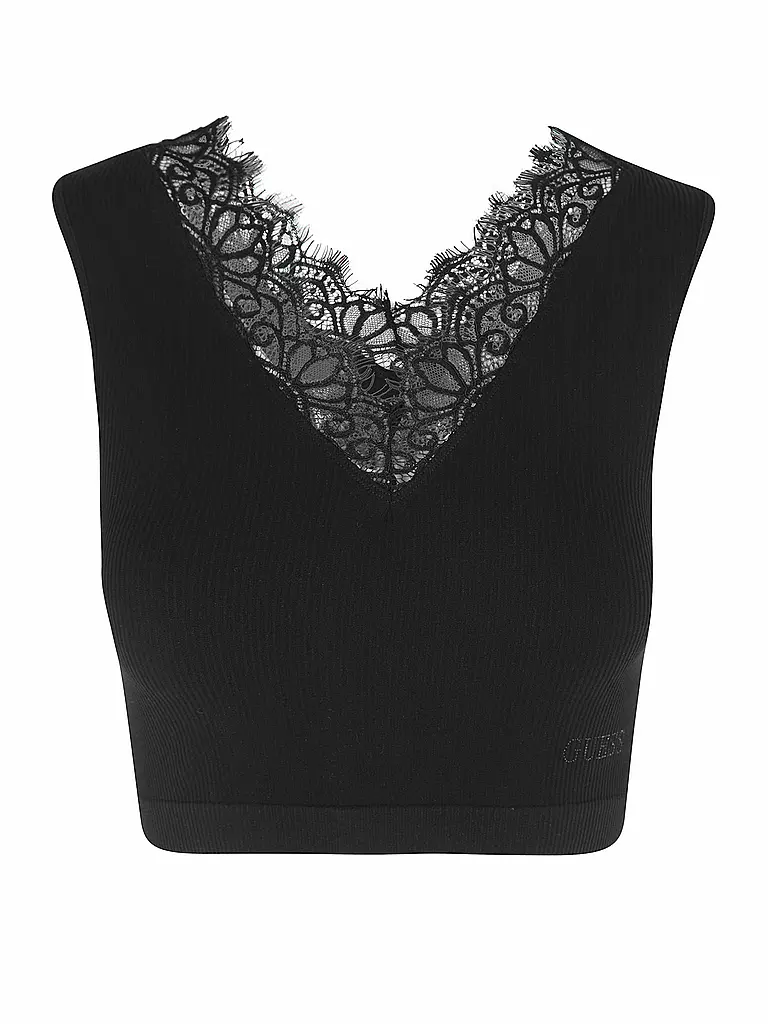 GUESS | Top RAQUEL LACE | schwarz