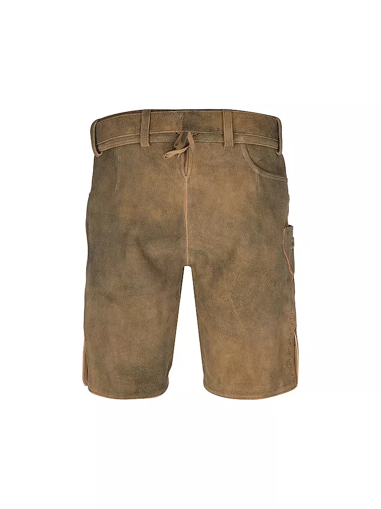 GWEIH & SILK | Lederhose LEO | braun