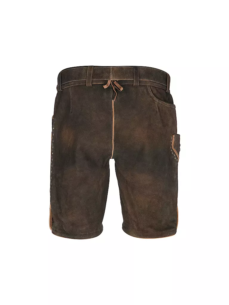 GWEIH & SILK | Lederhose LEO | hellbraun