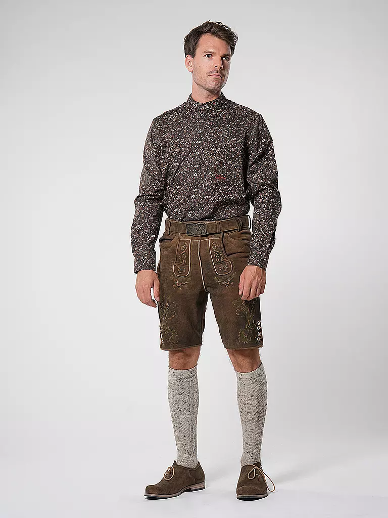 GWEIH & SILK | Lederhose ARNOLD  | hellbraun