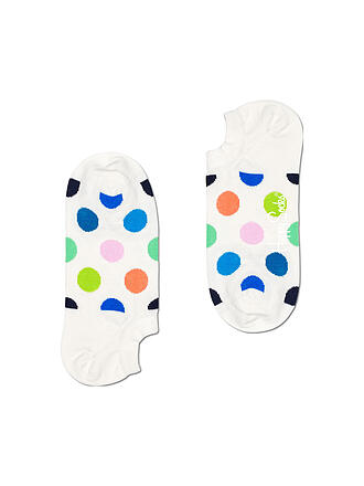 HAPPY SOCKS | Herren Sneaker Socken NO SHOW BIG DOT bunt