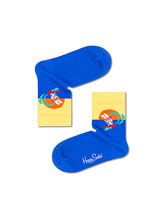 HAPPY SOCKS | Kinder Socken SURFING BUNNY medium blue